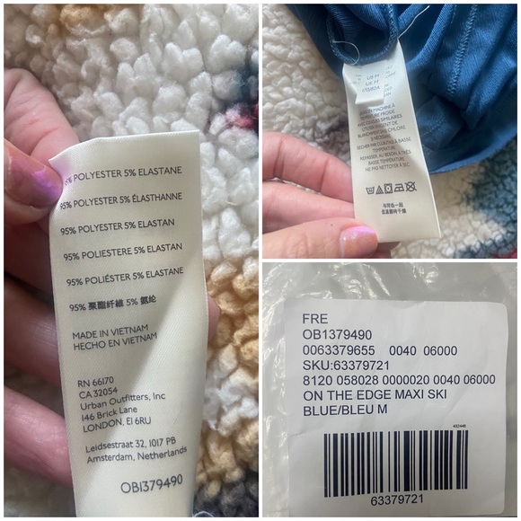 NWT~Free People On The Edge Maxi Skirt size M - Picture 4 of 8